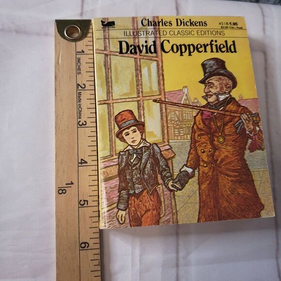 Vintage 70s Illustrated Classic David Copperfield Mini PB Book Childrens Reader - Picture 8 of 9